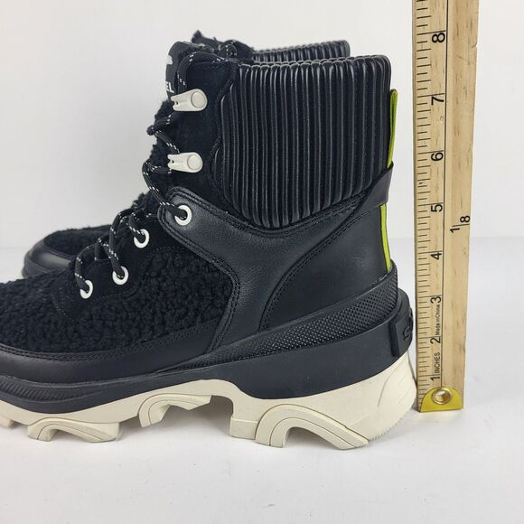 Sorel BREX™ Cozy Lace Women's Ankle Boot Size 9 Black waterproof - Picture 3 of 12
